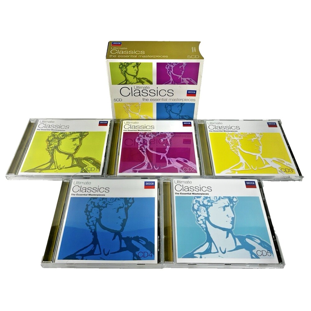 Ultimate Classics 5 CD The Essential Masterpieces 2004 Decca Classical Box Set